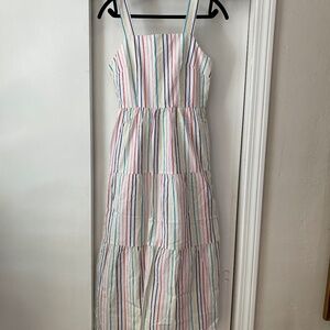 J. Crew rainbow sun dress, size 2